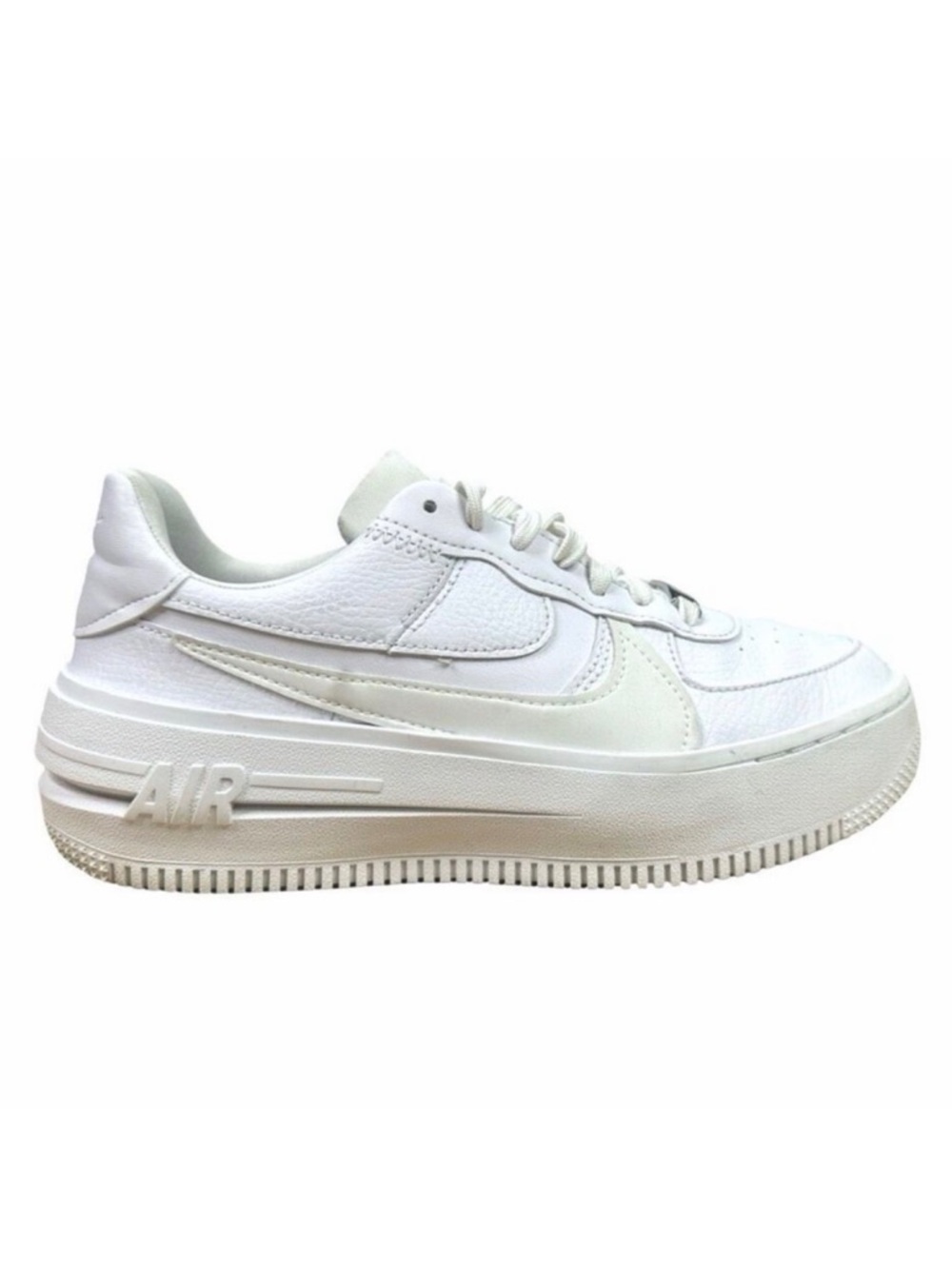 Nike Air Force 1 PLT.AF.ORM Shoes 'Triple White' DJ9946-100 - Size 7.5